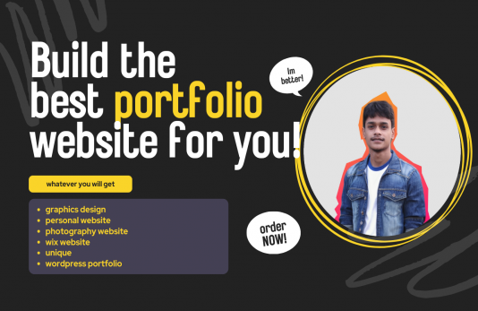 Build A Responsive Personal Portfolio Website | Legiit