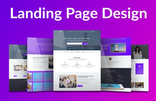 I Will Design Responsive HTML Landing Page | Legiit
