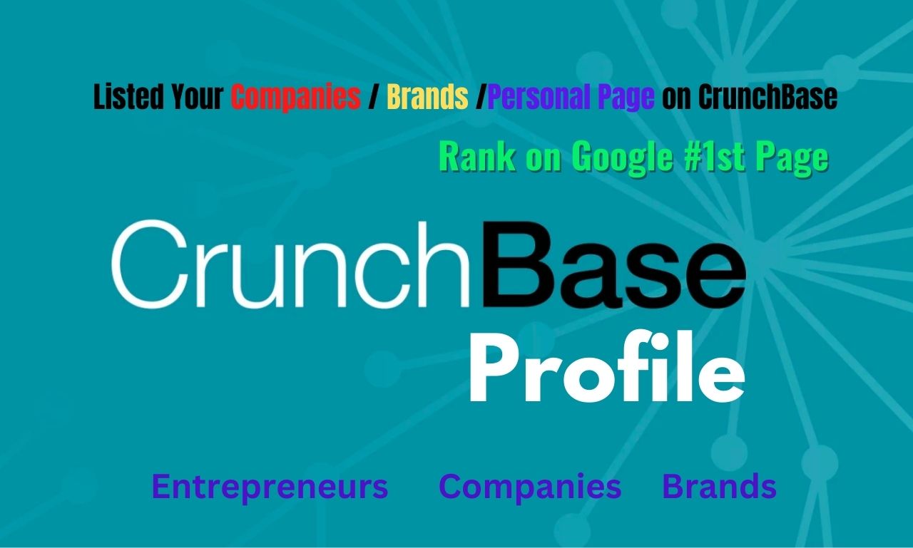 CrunchBase Page For Person And Business | Legiit