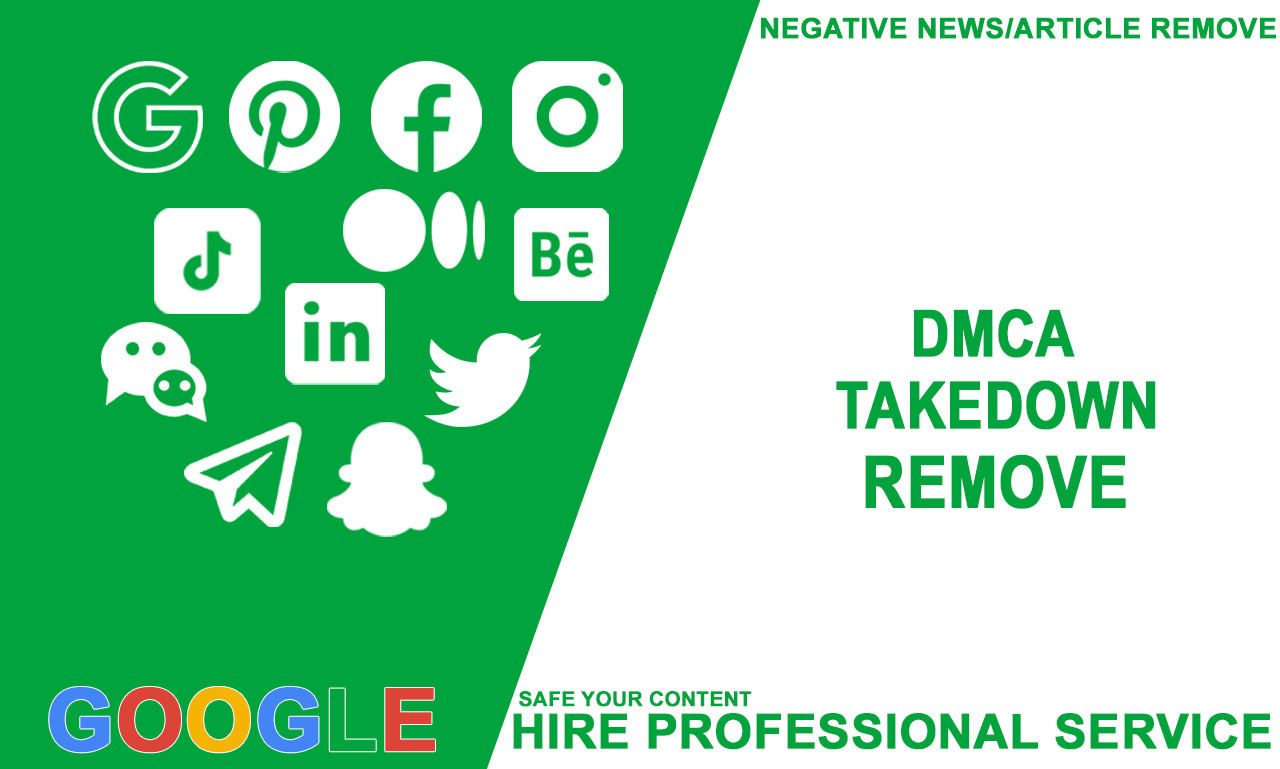 Remove leaked content on Google and other websites