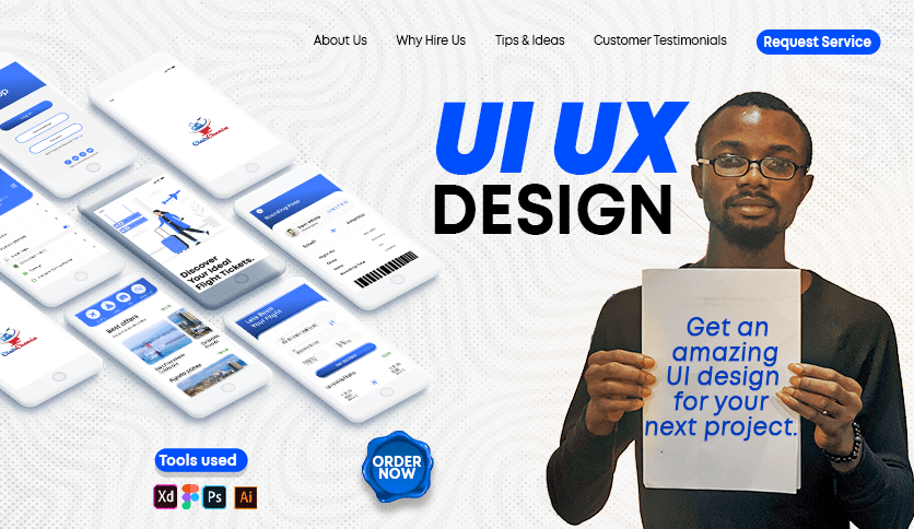 Create A Professional UI UX Design | Legiit