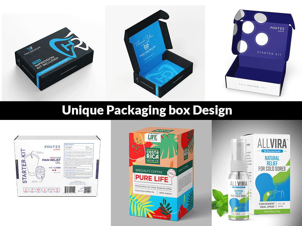 UNIQUE Product Packaging A Box Design Food Package For Your Business