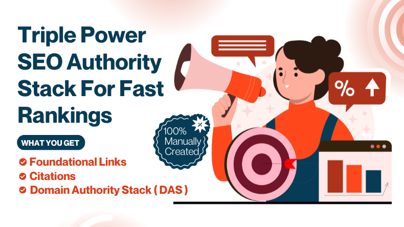 Triple Power SEO Authority Stack For Fast Rankings | Legiit