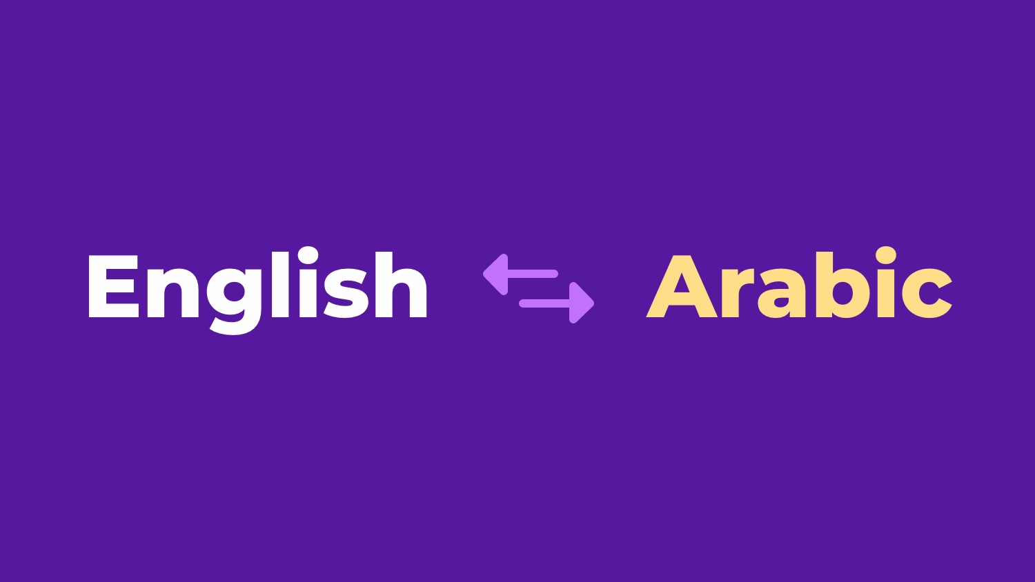 Translation from english to arabic and vice versa legiit