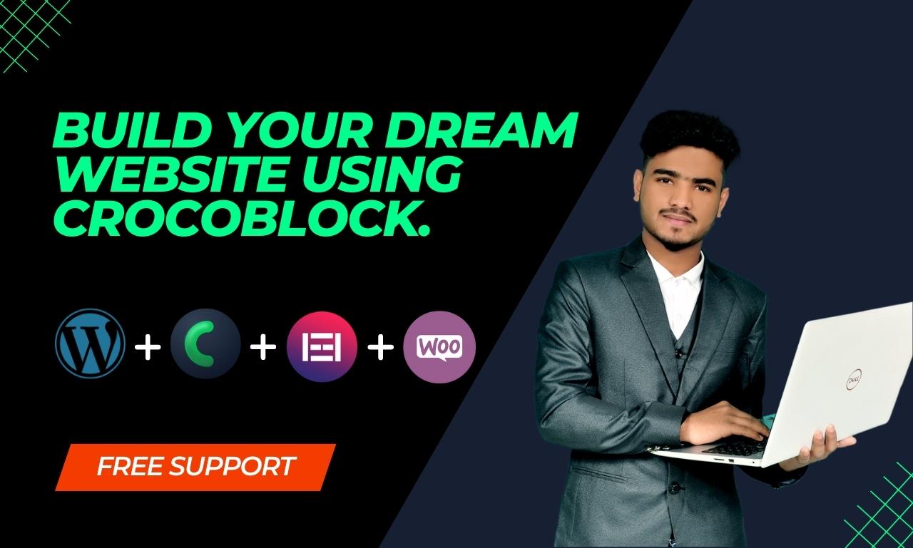 Create Dynamic Website With Crocoblock, Jet Engine | Legiit
