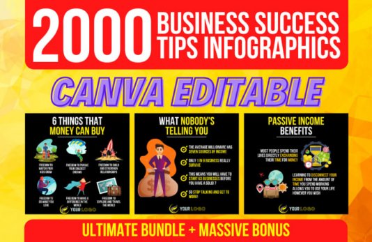 Design Business Success Tips Infographics For Instagram | Legiit