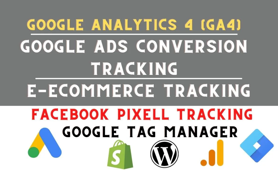 I will fix ga4 google ads conversion tracking and eCommerce tracking