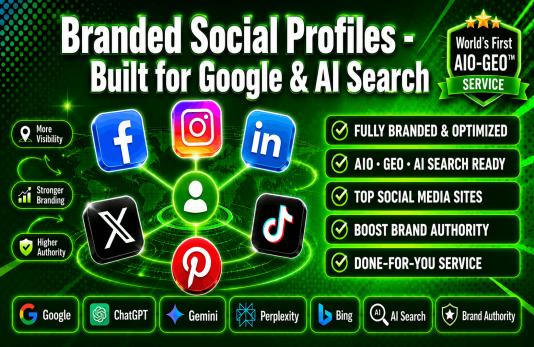 Social Media Accounts | Profiles Creation