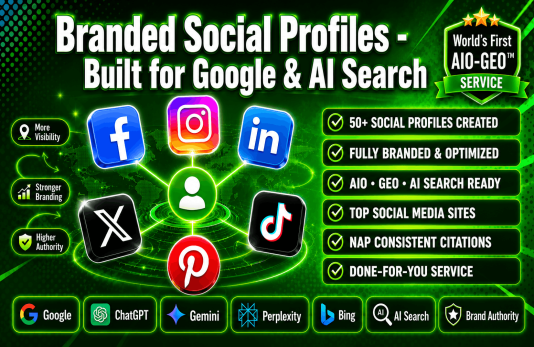 Social Media Accounts | Profiles Creation
