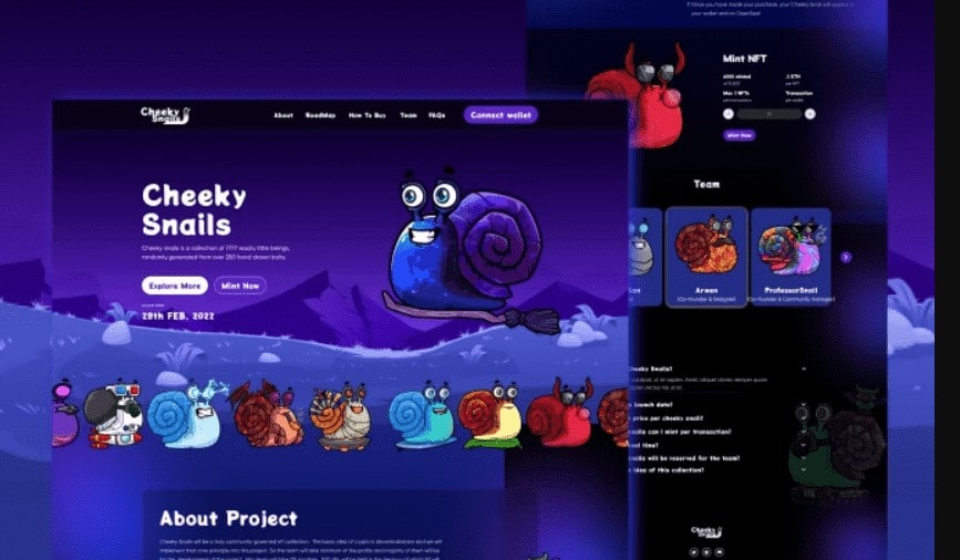 Responsive NFT UI UX Design | Legiit