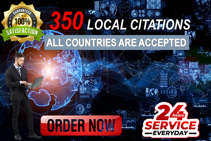 Create 350 Local Listing Citations and Directory