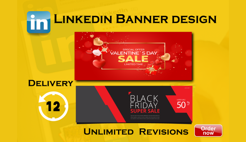 Design An Eye-catching LinkedIn Banner In 12 Hours | Legiit