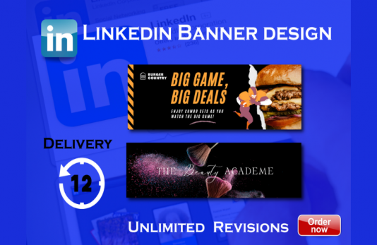 Design An Eye-catching LinkedIn Banner In 12 Hours | Legiit