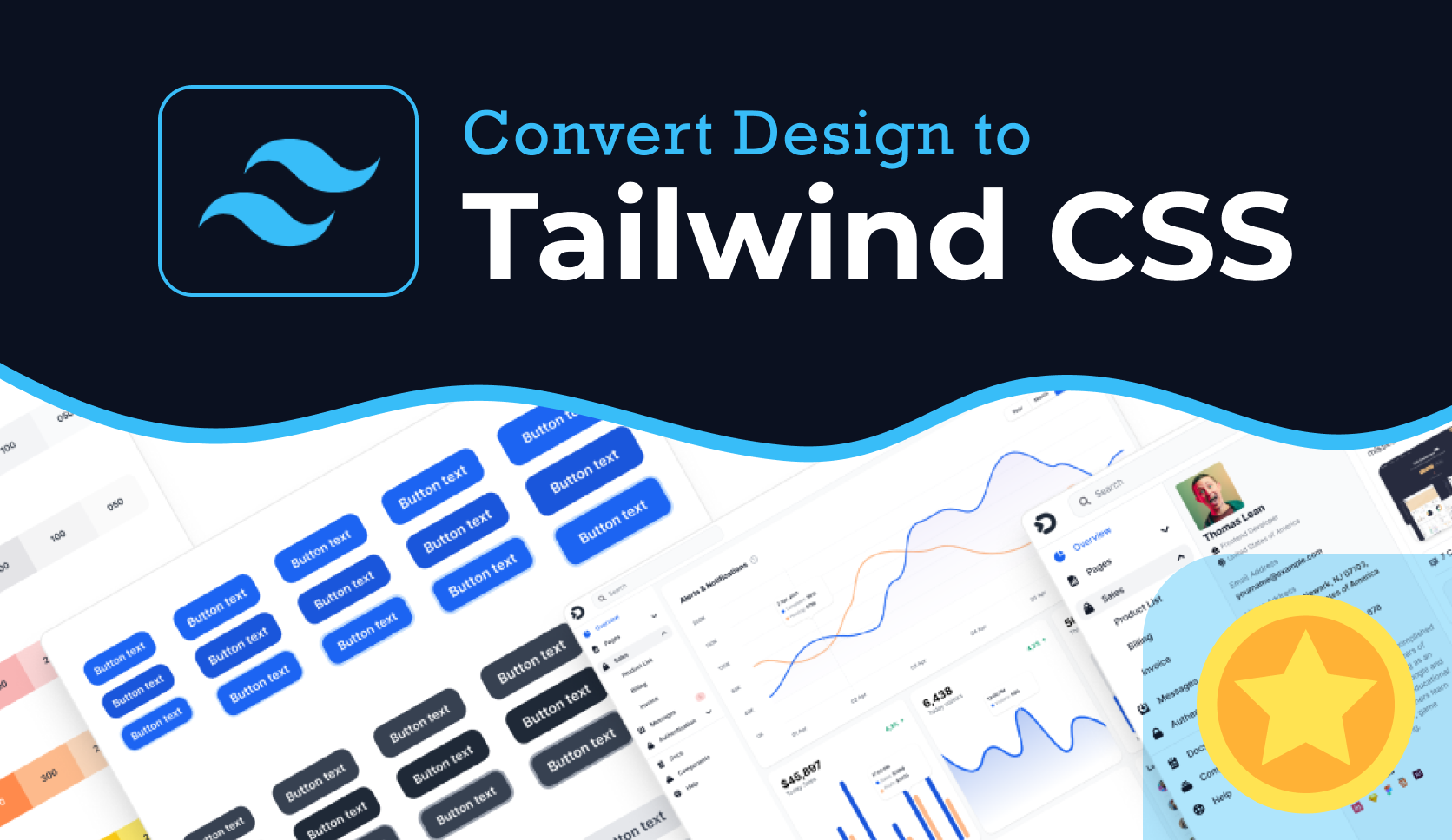 Basic - Figma/PSD/XD To Tailwind CSS Conversion | Legiit