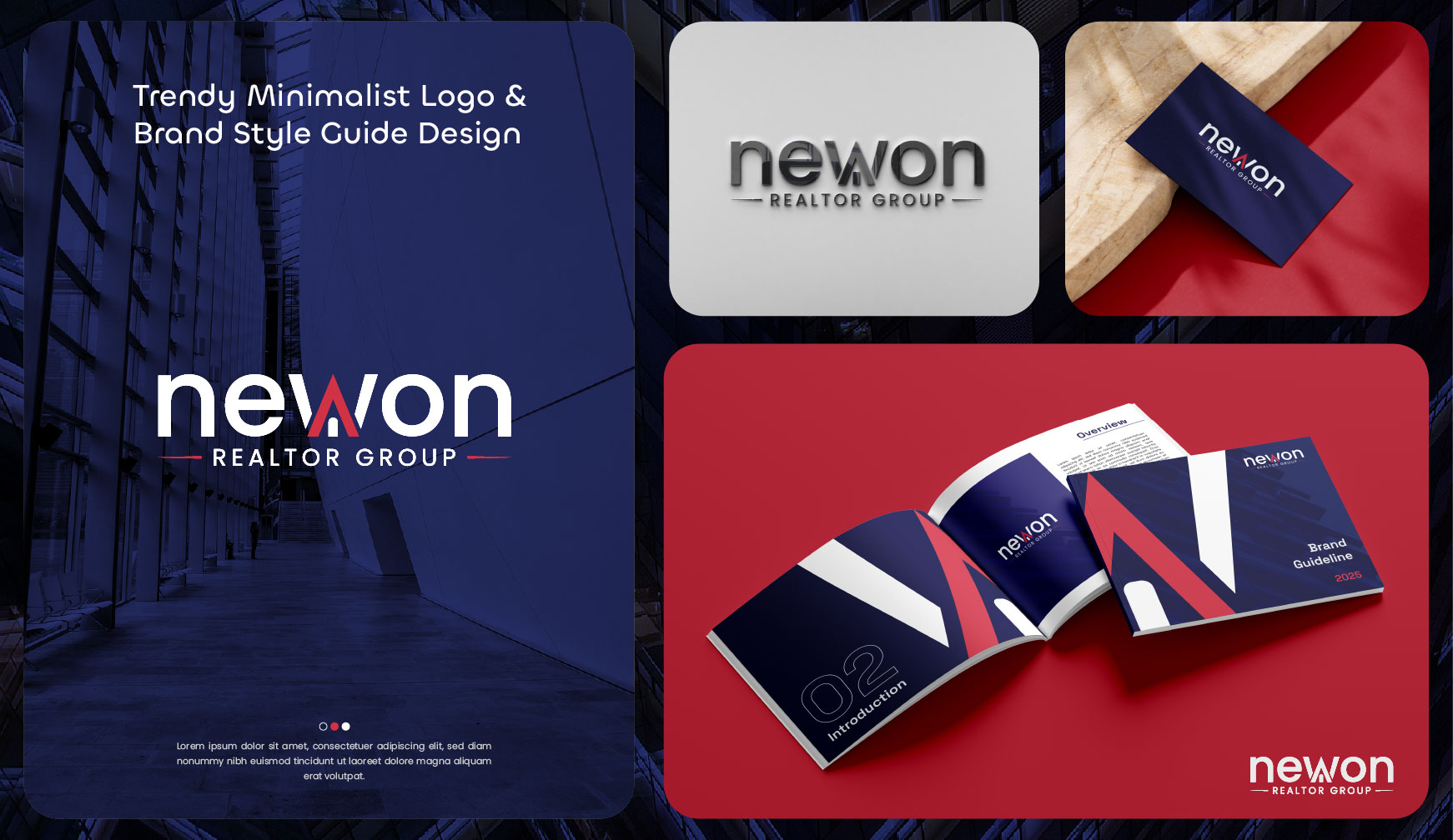 Trend Minimalist Logo + Brand Style Guide Design | Legiit