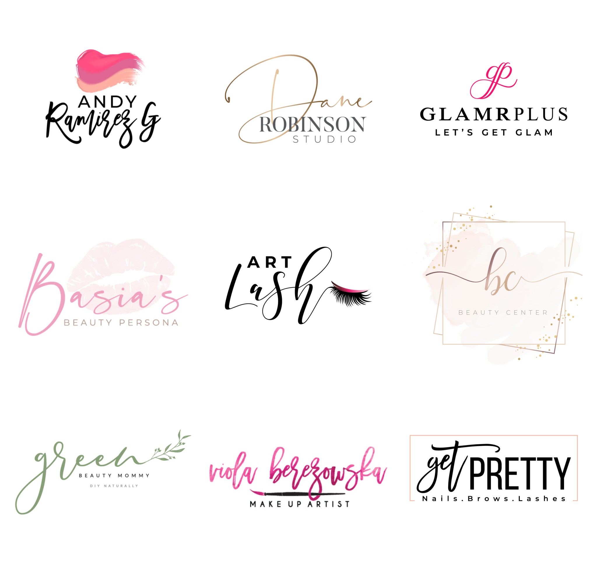 Elegant Luxury Feminine Logo Design Within 24 Hours | Legiit
