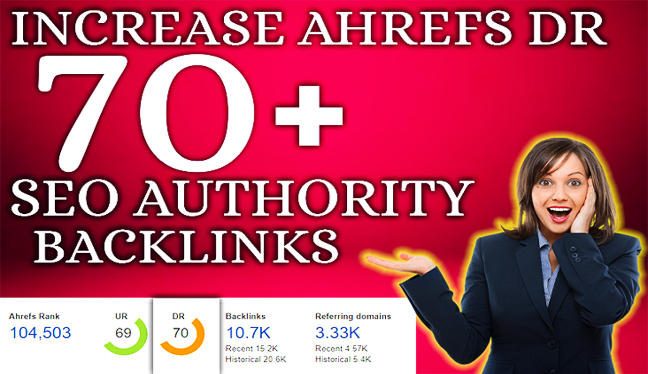 Increase Ahrefs Domain Rating Dr Upto 70 Plus Fast | Legiit