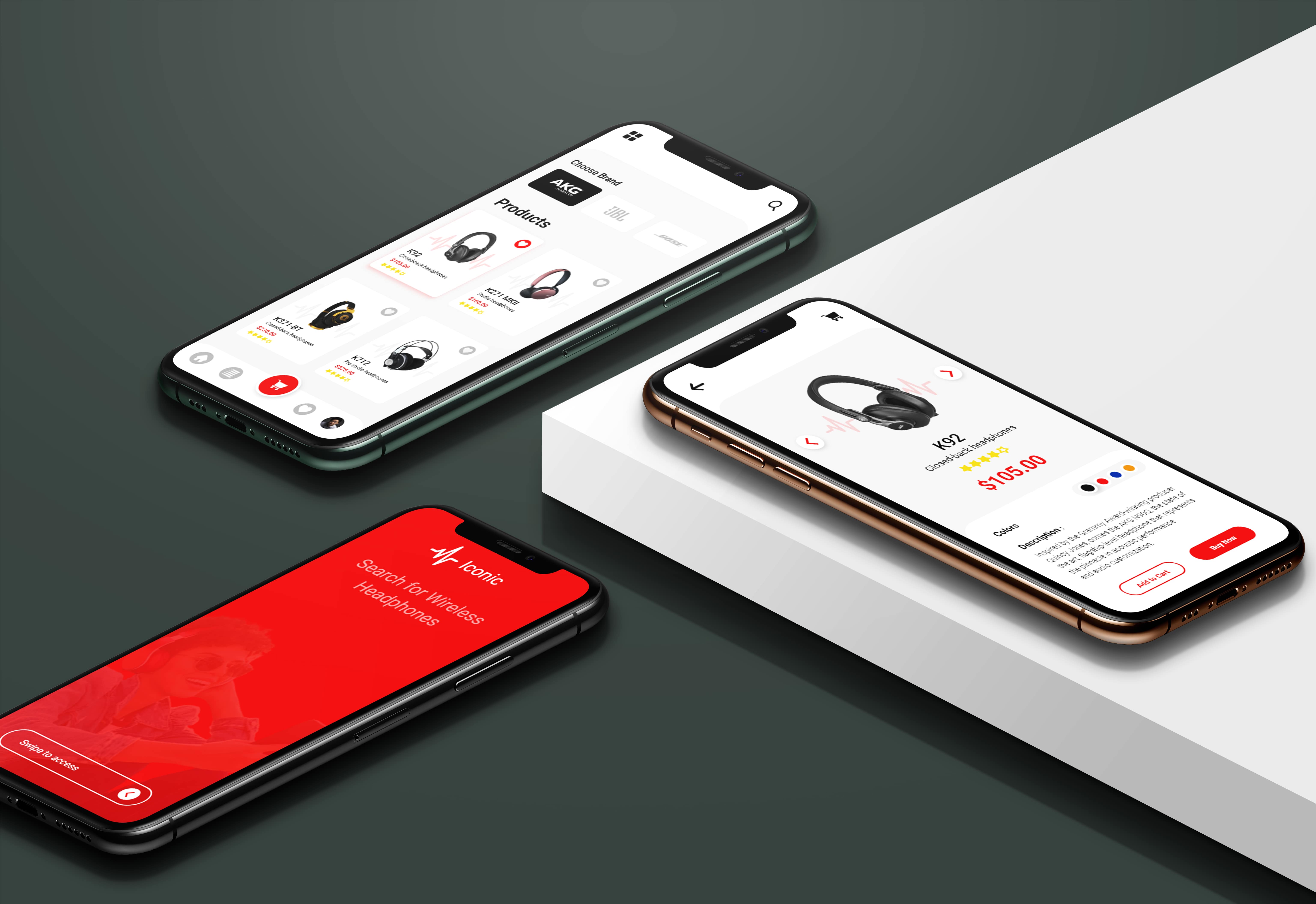 Creative Mobile App UI/UX Design With Figma/XD | Legiit