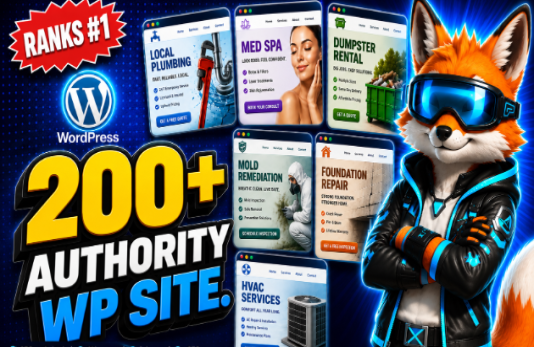 📍Authority WordPress Site — Ranks & Cited By AI