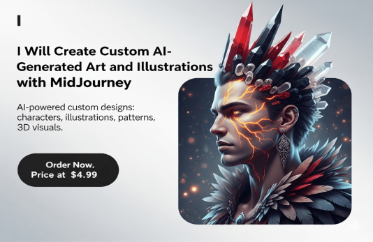 Custom AI-Generated Art, Images & Illustrations.