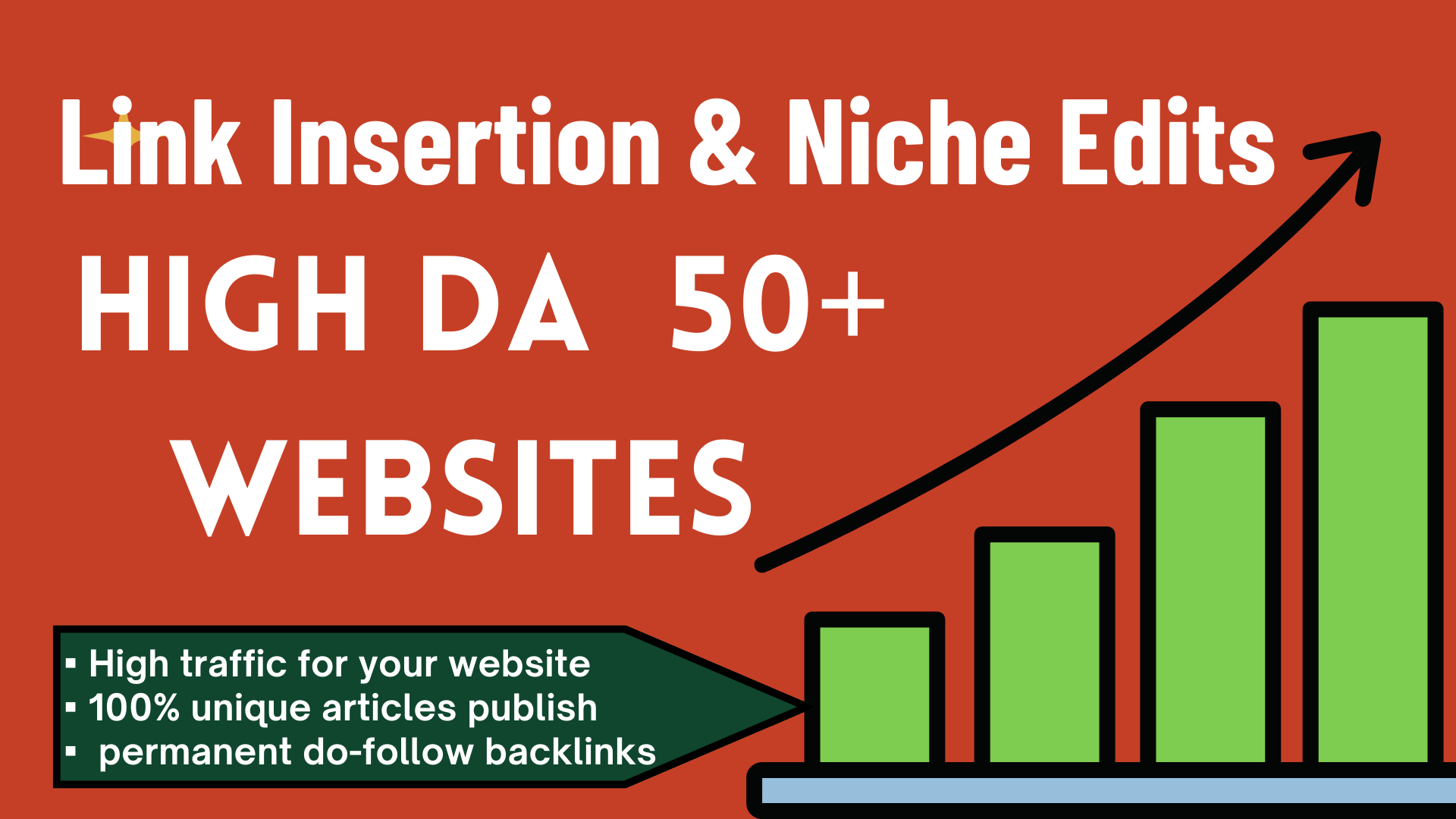 Best Link Insertion & Niche Edits Service DA 50+ Legiit