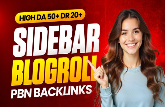 High DA-DR Sidebar Blogroll PBN Backlinks