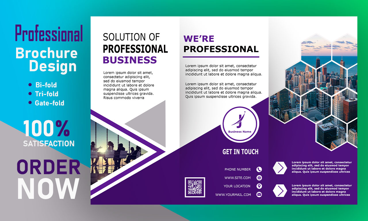 Amazing Brochure Design To Elevate Your Business | Legiit