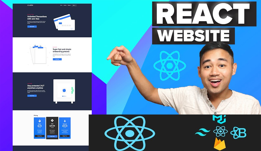 Design And Develop React Js Website | Legiit
