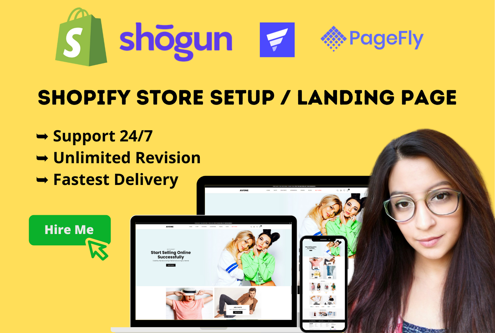 Design Shopify Store Or Landing Page With Shogun,gempage | Legiit