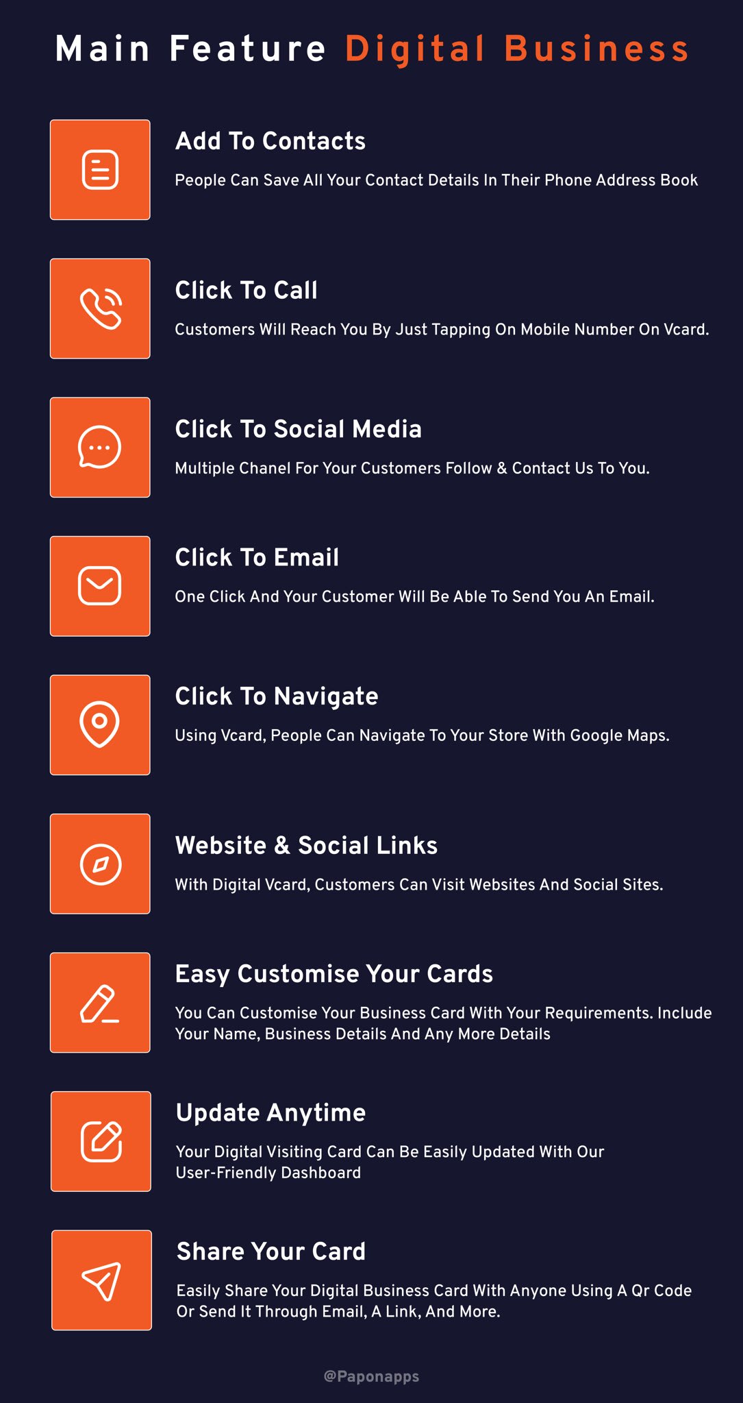Create Digital Business Card Builder Saas Legiit