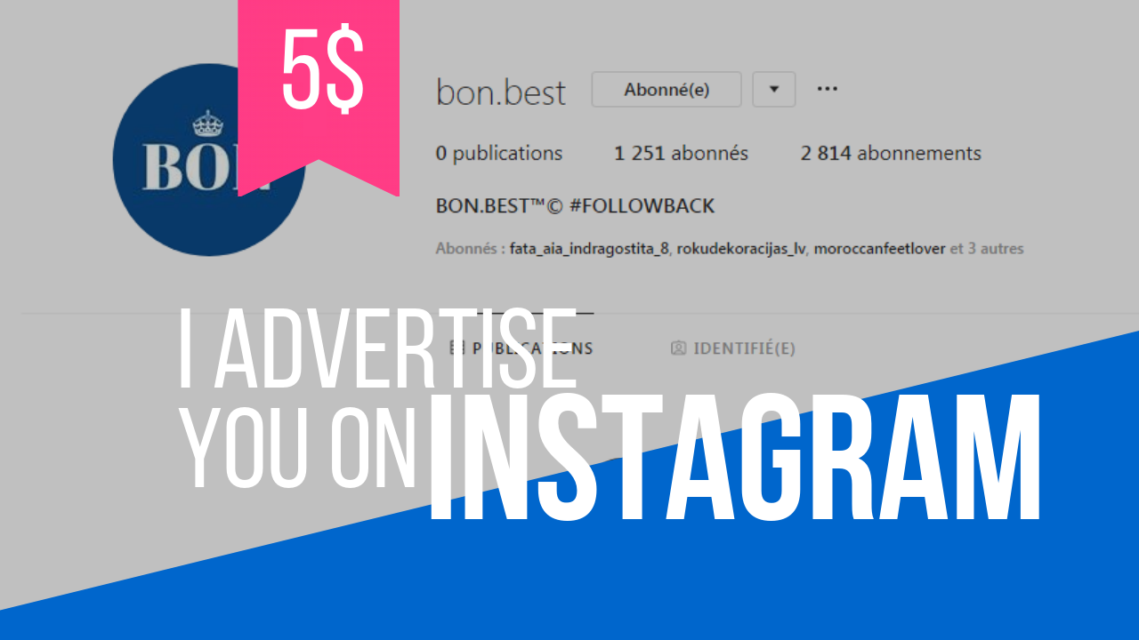 I will promote you on my 1k follower instagram account Legiit