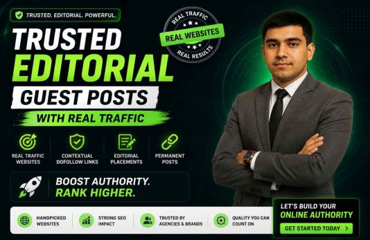 Trusted Editorial Guest Posts With Real Traffic