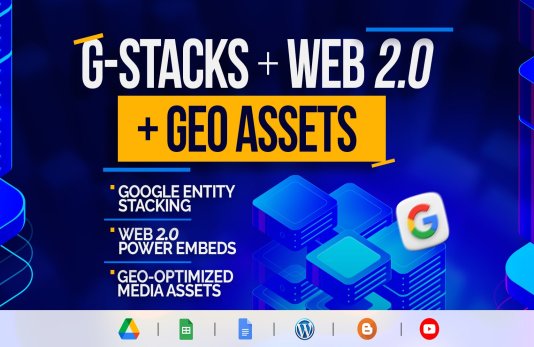 G- Stacks + Web 2.0 + Geo Assets For Local SEO