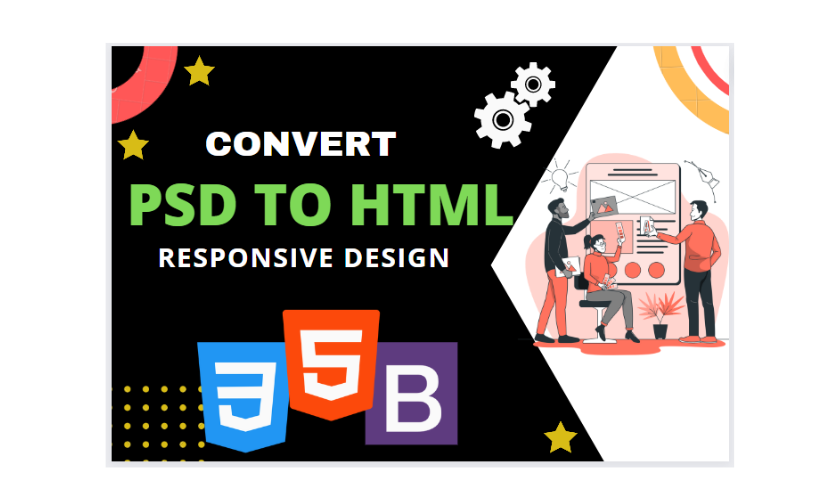 Convert PSD To HTML, Figma To HTML, Sketch To HTML | Legiit
