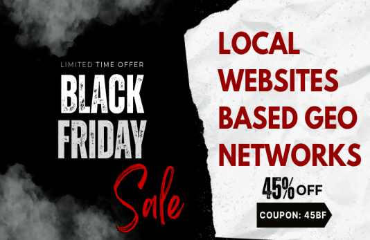 Local Websites Based GEO Networks ✅