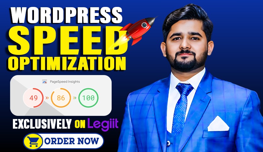 You will get WordPress Website Page Speed Optimization